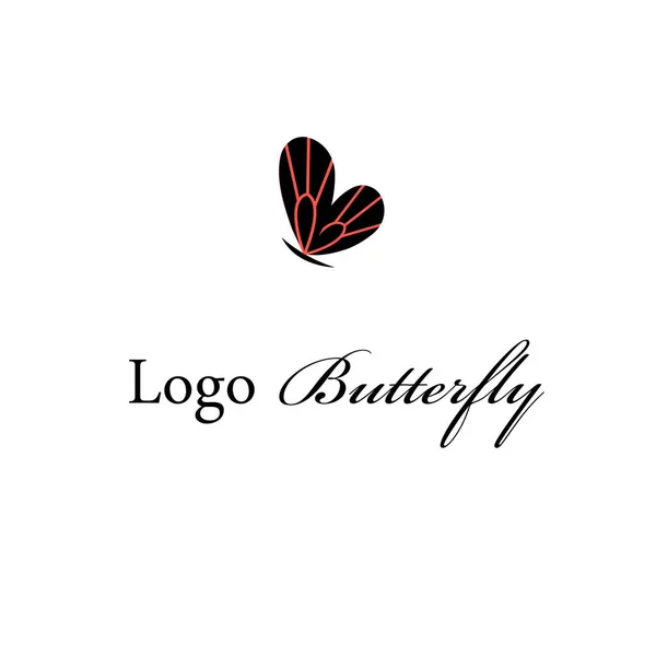 Logo super motýla — Stockový vektor