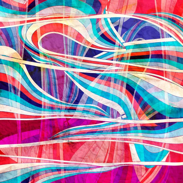 Abstract wavy elements background — Stock Photo, Image