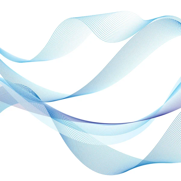 Wave abstrakt design — Stock vektor