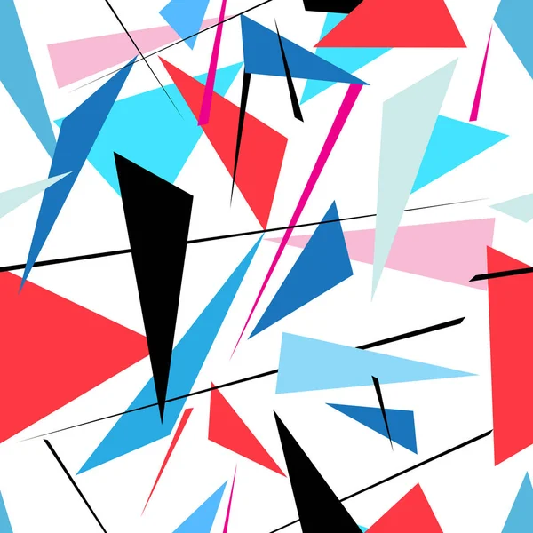 Vector abstrakt mångfärgade geometriska mönster — Stock vektor