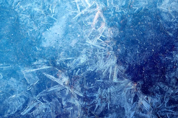 Photo background frozen ice — Stock Photo, Image