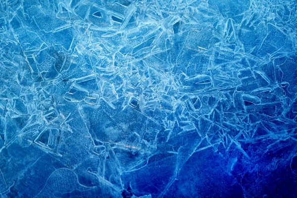 Photo background frozen ice — Stock Photo, Image