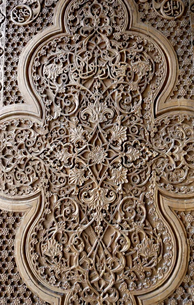 Background about oriental asian wooden ornament — Stock Photo, Image