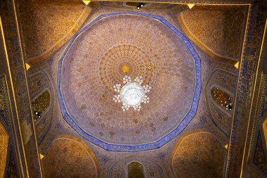 Güzel cami süsleme fotoğrafı