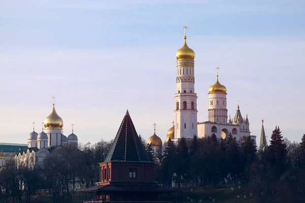 Bela foto de vistas do Kremlin de Moscou — Fotografia de Stock