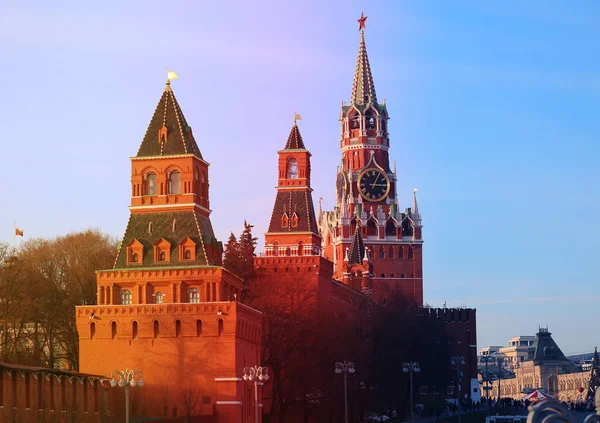 Hermosa foto de las vistas del Kremlin de Moscú —  Fotos de Stock