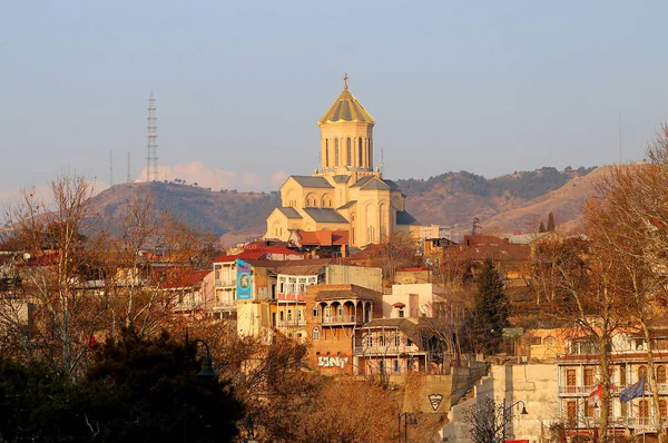 Fotografie Typů Krajiny Tbilisi Georgia — Stock fotografie