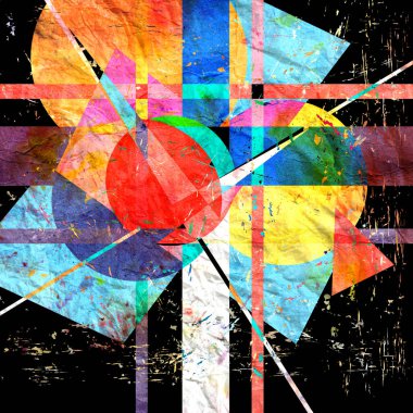 Farklı dalga ve çizgilerle güzel bir arkaplan tasarımı