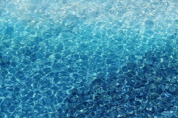 Makroaufnahme eines schönen transparenten Wassers — Stockfoto