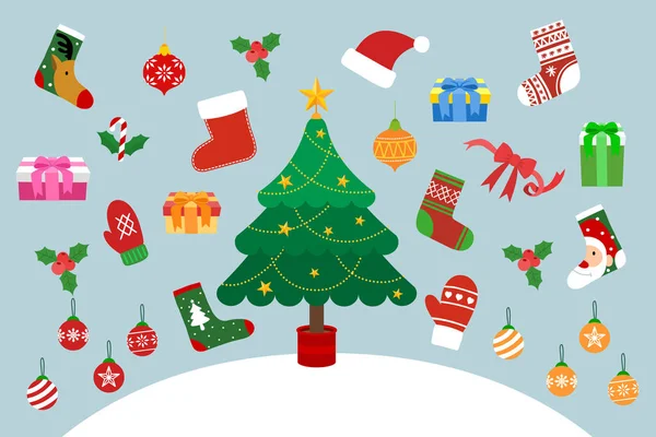 Noel ağacı ve dekorasyon,