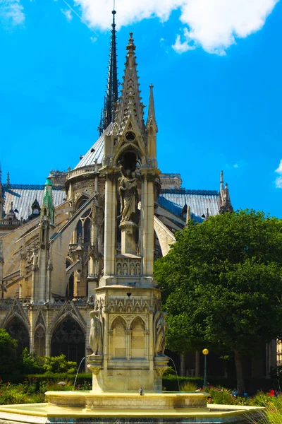 Cattedrale di Notre Dame de Paris, Francia — Foto Stock