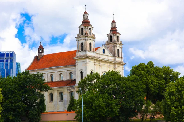 Iglesia católica de San Rafael, Vilna Lituania —  Fotos de Stock