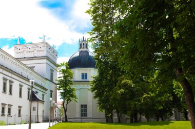 Yeniden oluşturulan Kraliyet Sarayı Litvanya, Vilnius, Litvanya