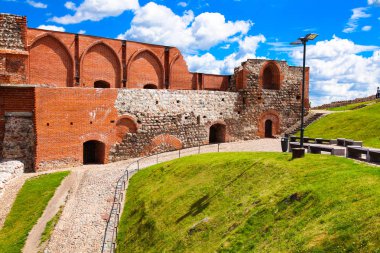 Kalıntılar Kalesi'nin Vilnius, Litvanya