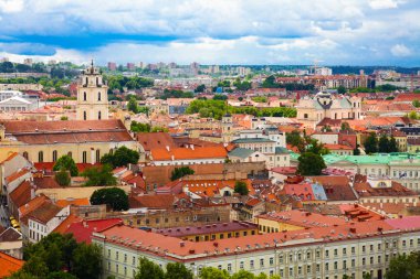 Vilnius, panoramalar Gediminas kule görüntülemek