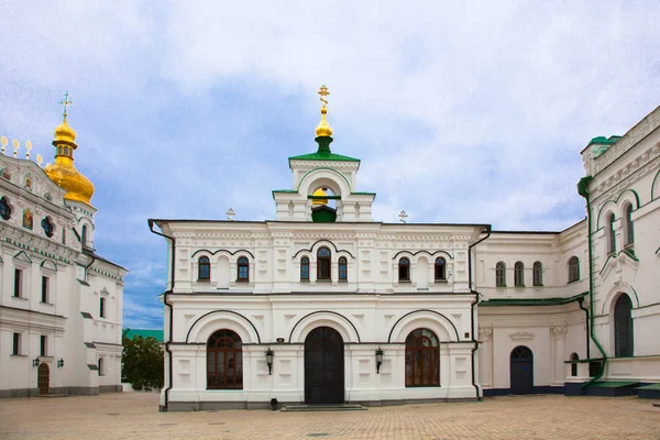 Kiev Pechersk Lavra, de religie van de orthodoxie, Kiev, Oekraïne — Stockfoto