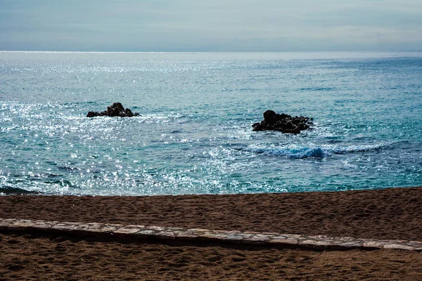 Mittelmeer Von Spanien Küste — Stockfoto