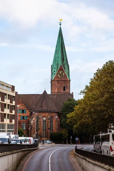 Bremen Allemagne Octobre 2019 Maisons Historiques Dans Vieille Ville Brême — Photo