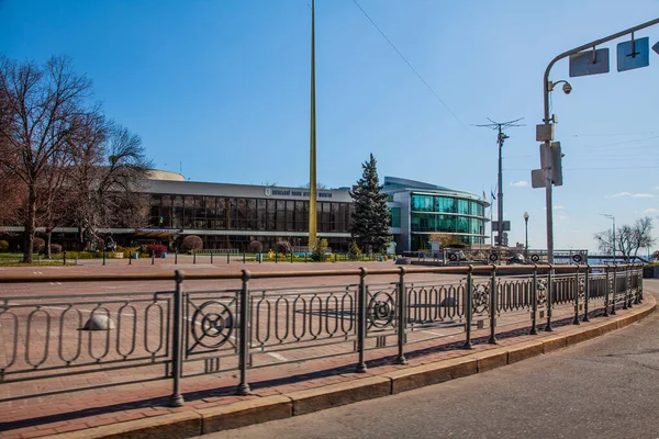 Kviv Ukrajina Duben 2020 Náměstí Slávy Kyjevě — Stock fotografie