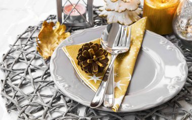 Şenlikli Noel masası