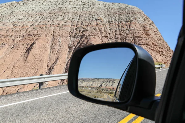 Reflection of a trip in USA — Stock Photo, Image