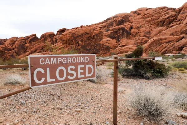 Parque de campismo Arch Rock — Fotografia de Stock