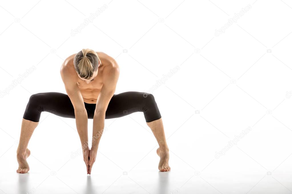 Young dancer posing 