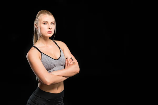 Jonge sportieve vrouw — Stockfoto