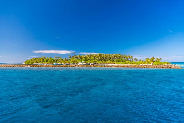 Pozadí Exotické Tropický Ostrov — Stock fotografie