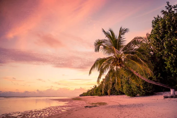 Coucher de soleil coloré sur la mer. Nature Voyage vacances arrière-plan pour l'été . — Photo