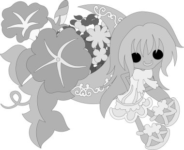 Sevimli kız ve sabah zafer