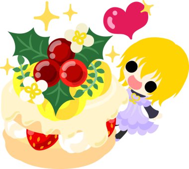christmas illüstrasyon