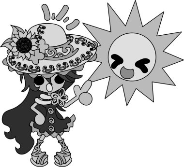 Yaz anıları, çizim