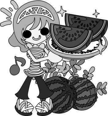 Yaz anıları, çizim