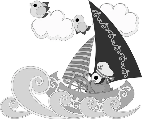 Güzel penguen bebekler, çizim