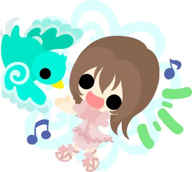 Küçük kızlar ve gizemli kuşlar