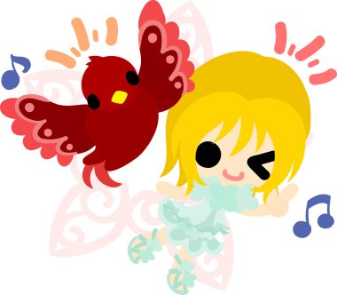 Küçük kızlar ve gizemli kuşlar