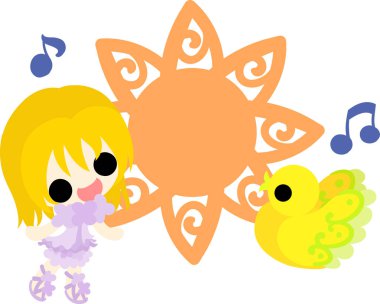 Küçük kızlar ve gizemli kuşlar