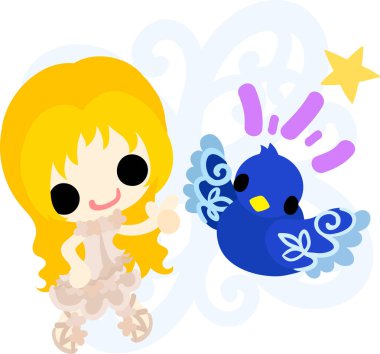 Küçük kızlar ve gizemli kuşlar