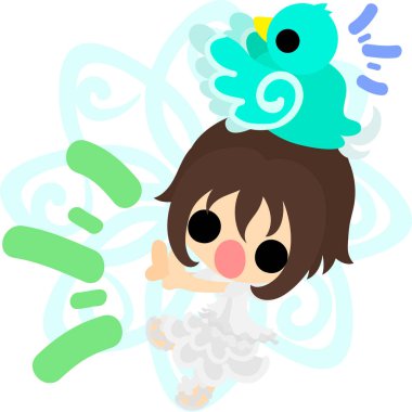 Küçük kızlar ve gizemli kuşlar