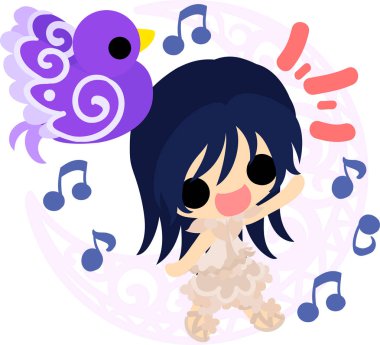 Küçük kızlar ve gizemli kuşlar