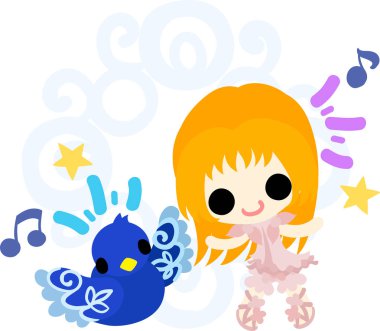 Küçük kızlar ve gizemli kuşlar