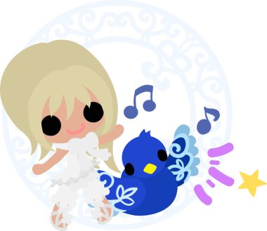 Küçük kızlar ve gizemli kuşlar