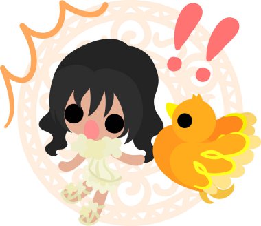 Küçük kızlar ve gizemli kuşlar