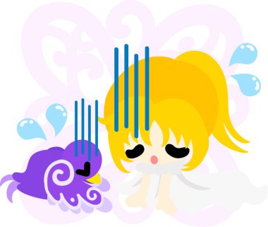 Küçük kızlar ve gizemli kuşlar