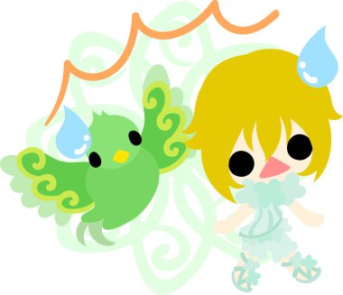 Küçük kızlar ve gizemli kuşlar