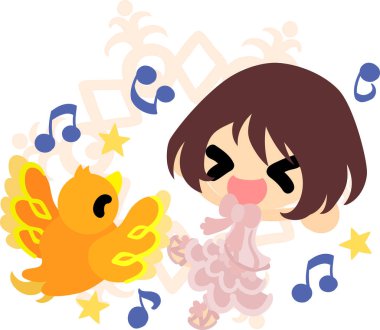 Küçük kızlar ve gizemli kuşlar