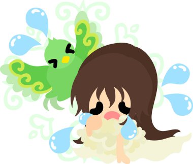 Küçük kızlar ve gizemli kuşlar