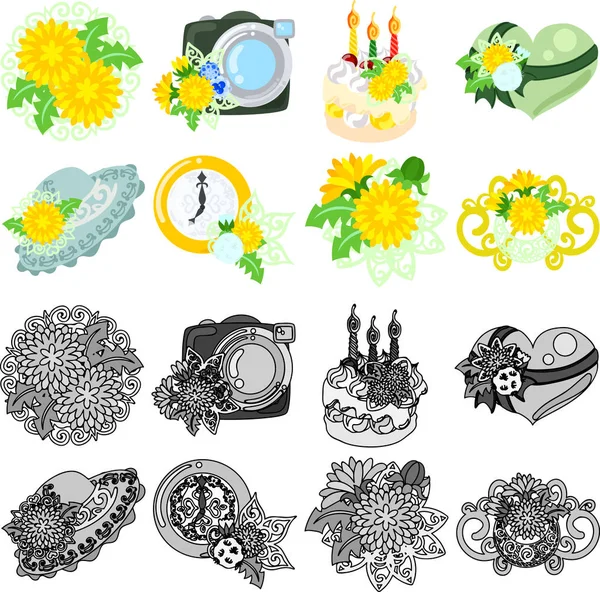 Karahindiba nesne simgeler