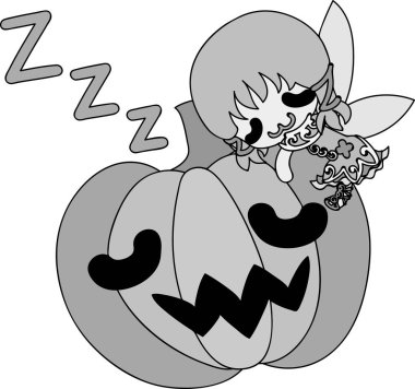 Cadılar Bayramı illüstrasyon